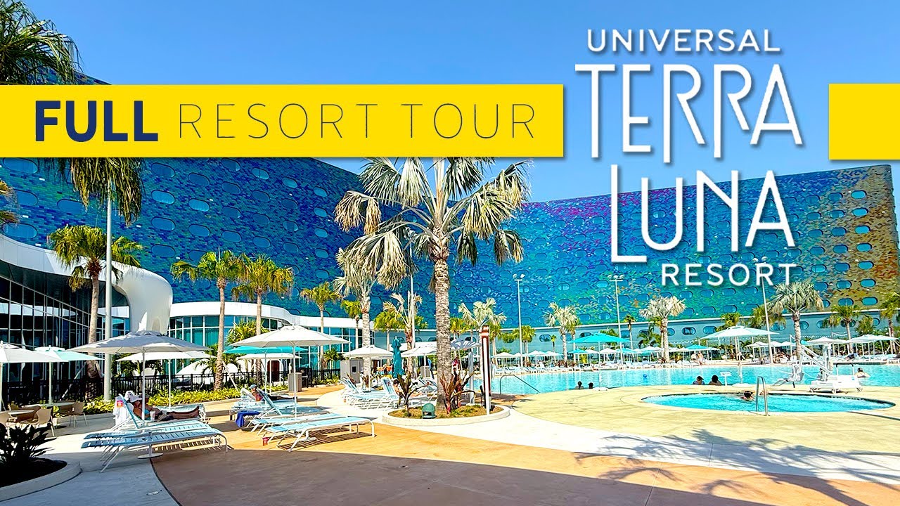 FULL Tour of Terra Luna Resort | Universal Orlando’s Brand New Hotel!