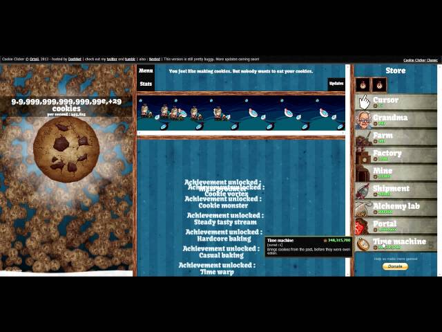 Cookie Clicker Hack with 10 Lines of Code 