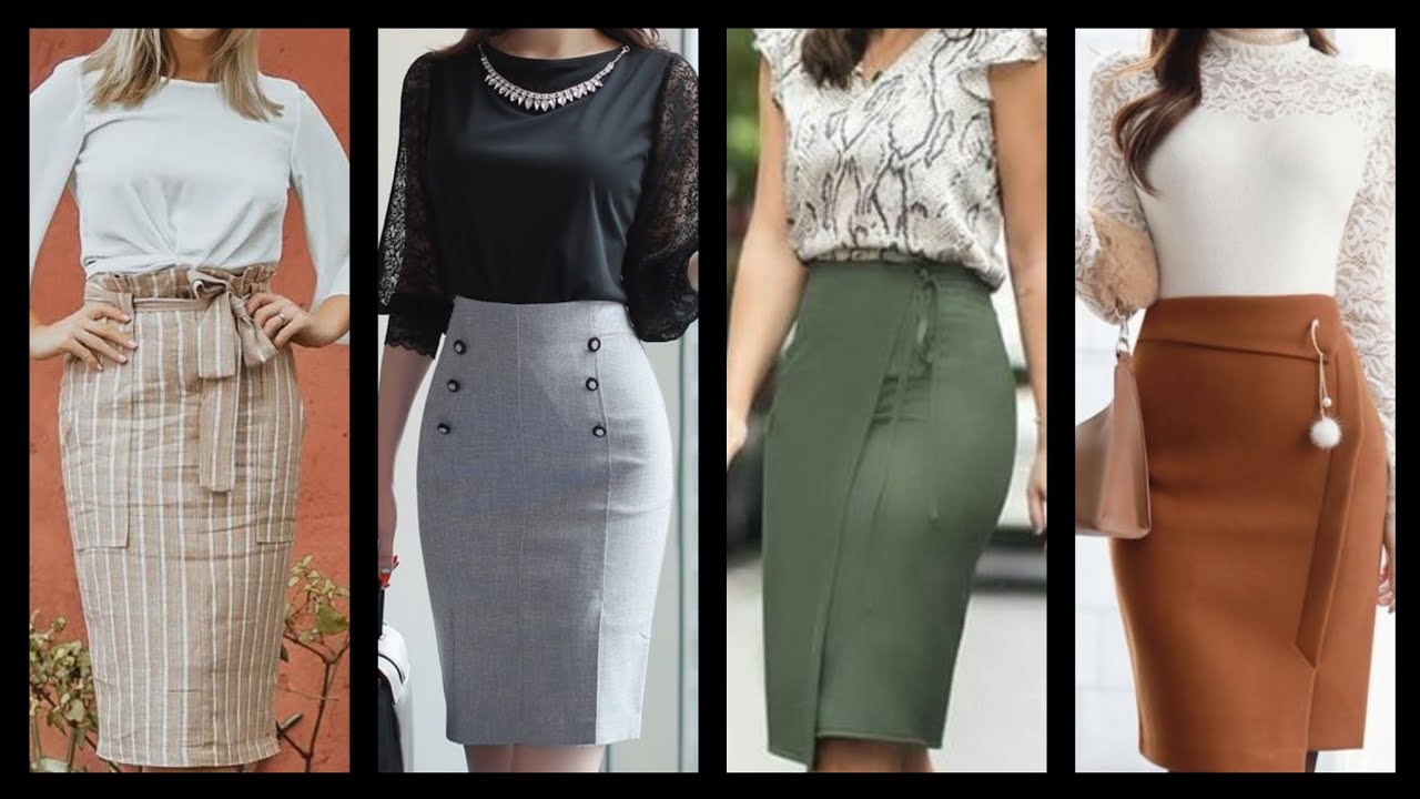 Most Outstanding And Gorgeous Office Wear Skirt Styles And Ideas For Business Women And Girls Youtube