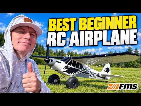 Best Beginner RC Airplane? - FMS SuperCub PA 18 V2 - Honest Review