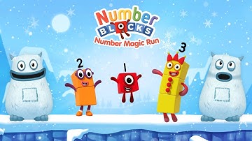 Numberblocks 1,2 3 Number Magic Run - Meet the Numbers One, Two, Three | CBeebies Go Explore Game