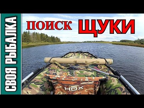 Поиск щуки на реке Хотча