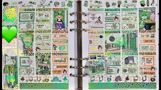 Plan With Me Featuring Planner Pixie Co Shamrock