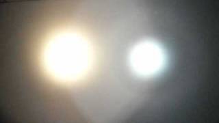 Beamshot compare for Ultrafire M5 and Ultrafire 502b Q5