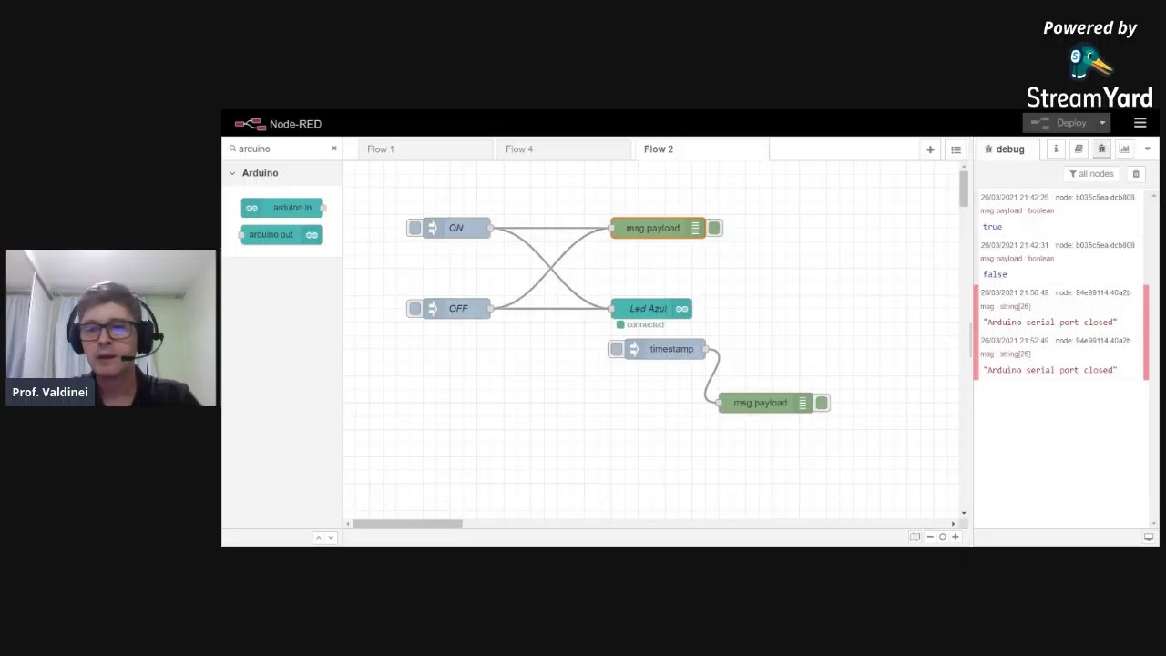 Como Usar Node-Red com Arduino - YouTube