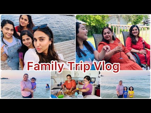 Family Trip Vlog part - 2 | Innisfil Beach | Life in Canada | Travel Vlog | Journey with Naureen