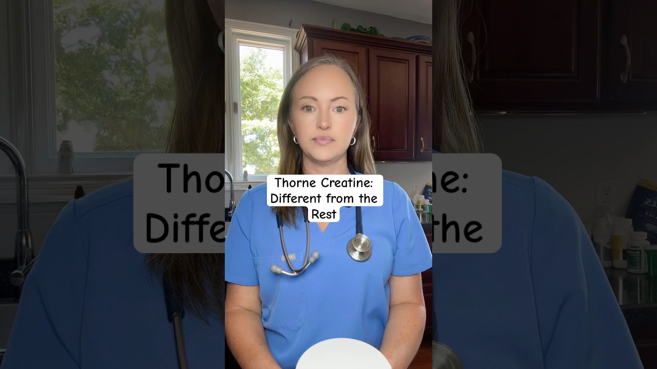 Thorne Creatine: Different from the Rest #health #creatine #supplements