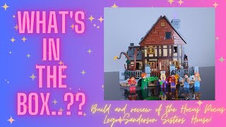Disney unboxing, build and review! Disney Hocus Pocus Lego Sanderson Sisters House!
