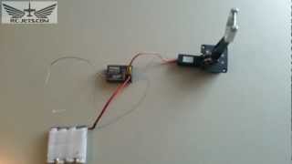 RC-JETS.COM electric retract operation Profile