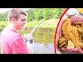 Catfish CATCH CLEAN COOK!!! (Step by Step)