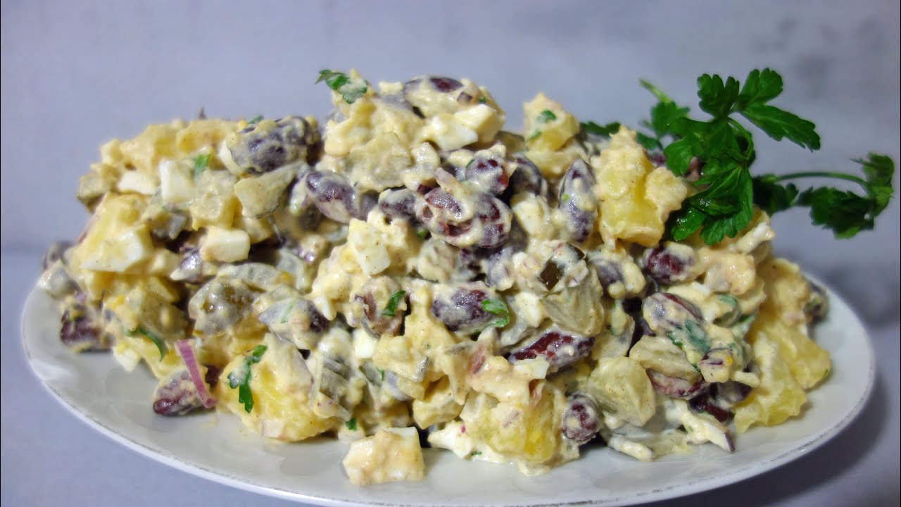 Sałatka z Czerwonej Fasoli – szybka, pyszna i sycąca!