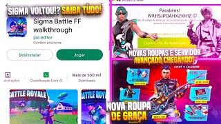 SIGMA VOLTOU!? SAIBA TUDO DO NOVO JOGO! NOVO SERVIDOR AVANÇADO, ROUPA DE NATAL DE GRAÇA E MUITO MAIS