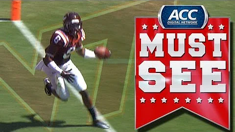 ACC Must See Moment | Virginia Tech's Detrick Bonn...