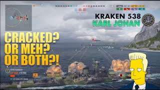 Hello Mr. Simpson, I'm Karl XIV Johan Kraken 538 | World of Warships: Legends