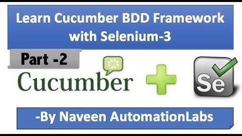Cucumber - jvm (Cucumber Options) with Selenium WebDriver - Part 2