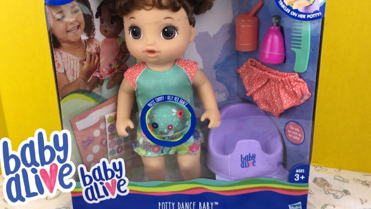 baby alive potty dance baby doll