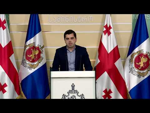 შინაგან საქმეთა მინისტრის პირველი მოადგილის - კახა საბანაძის ბრიფინგი