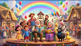 🐦 Birdies Sing Together | Wake Up, Little Village | Fun Kids Song 🎶