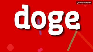 HOW TO PRONOUNCE DOGE? #doge screenshot 3
