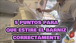 Porque no estira  el barniz o clear 5 puntos importantes. | @angel664 | Sr. Custom