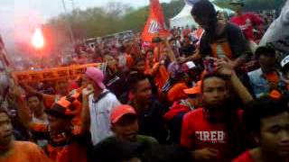 S.F.O Orange kota hujan perform At kemayoran