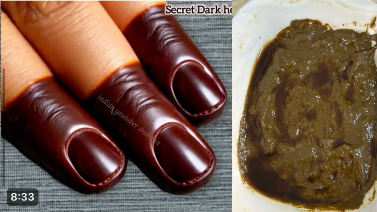 Секрет получения выразительного темно-красного цвета хной всего за полчаса.