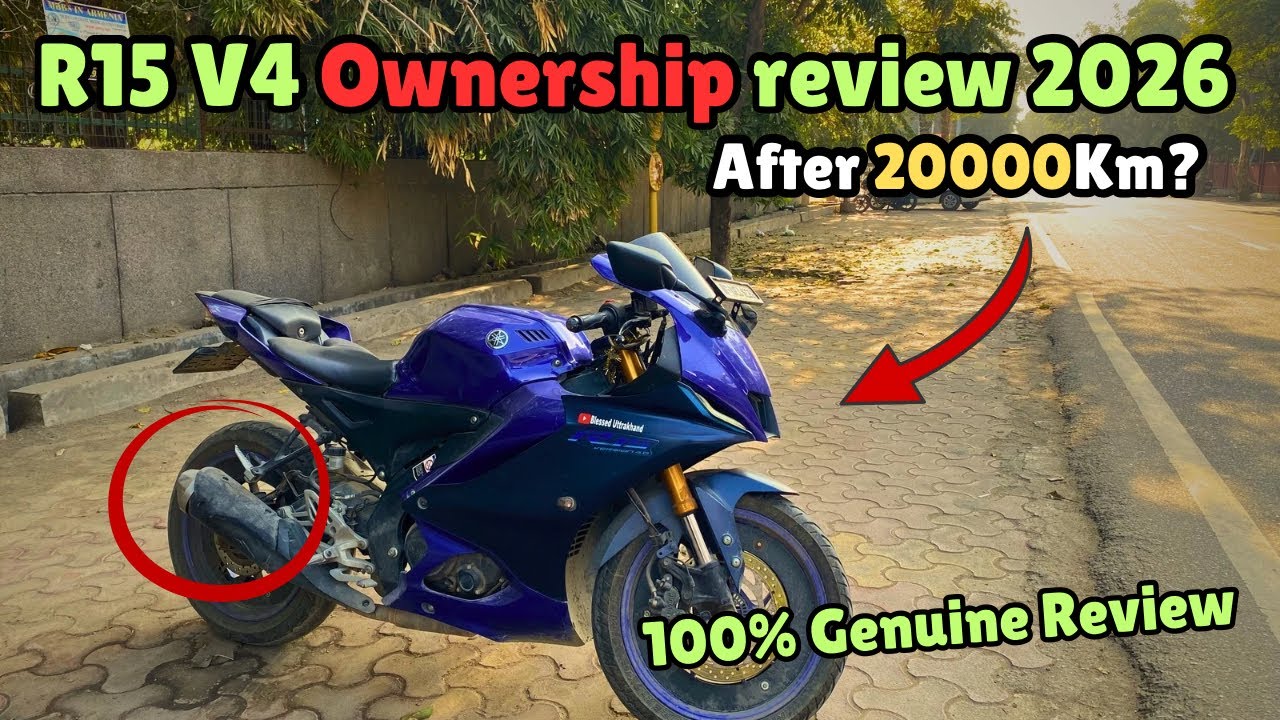R15 V4 Ownership review 2026😳 | After experience 20000 Km🥰 | 100% Genuine review✅ 2 years