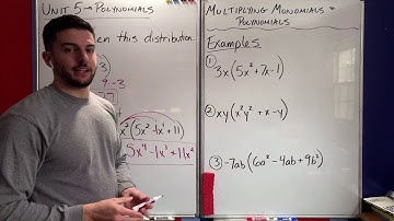 Alg 1 Unit 5 - Distributing a Monomial (Multiplying Polynomials)