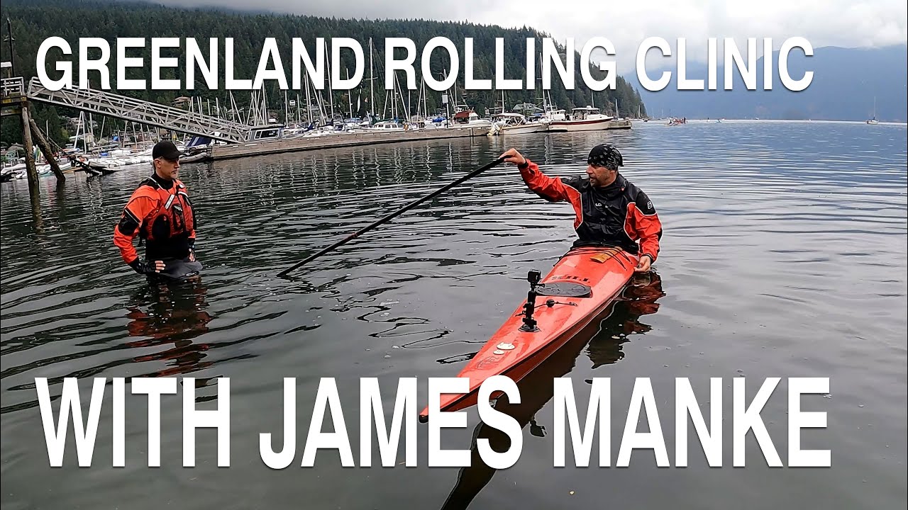A Kayak Rolling Clinic with James Manke at Deep Cove, August 2021.