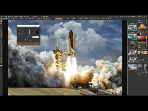 The CLAHE filter - Contrast Limited Adaptive Histogram Equalization