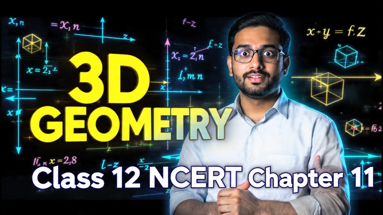 Chapter 11 THREE DIMENSIONAL GEOMETRY l Class 12th 