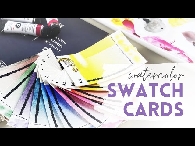 Making Watercolor Swatch Cards - FREE GUIDE INCLUDED - YouTube making-watercolor-swatch-cards-free-guide-included-youtube