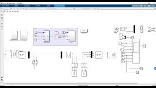 vsg connection control to achieve command power tracking and frequency modulation effects/simulink