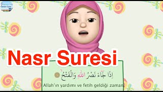 Nasr Suresi / Talimli / Ezber Resimi