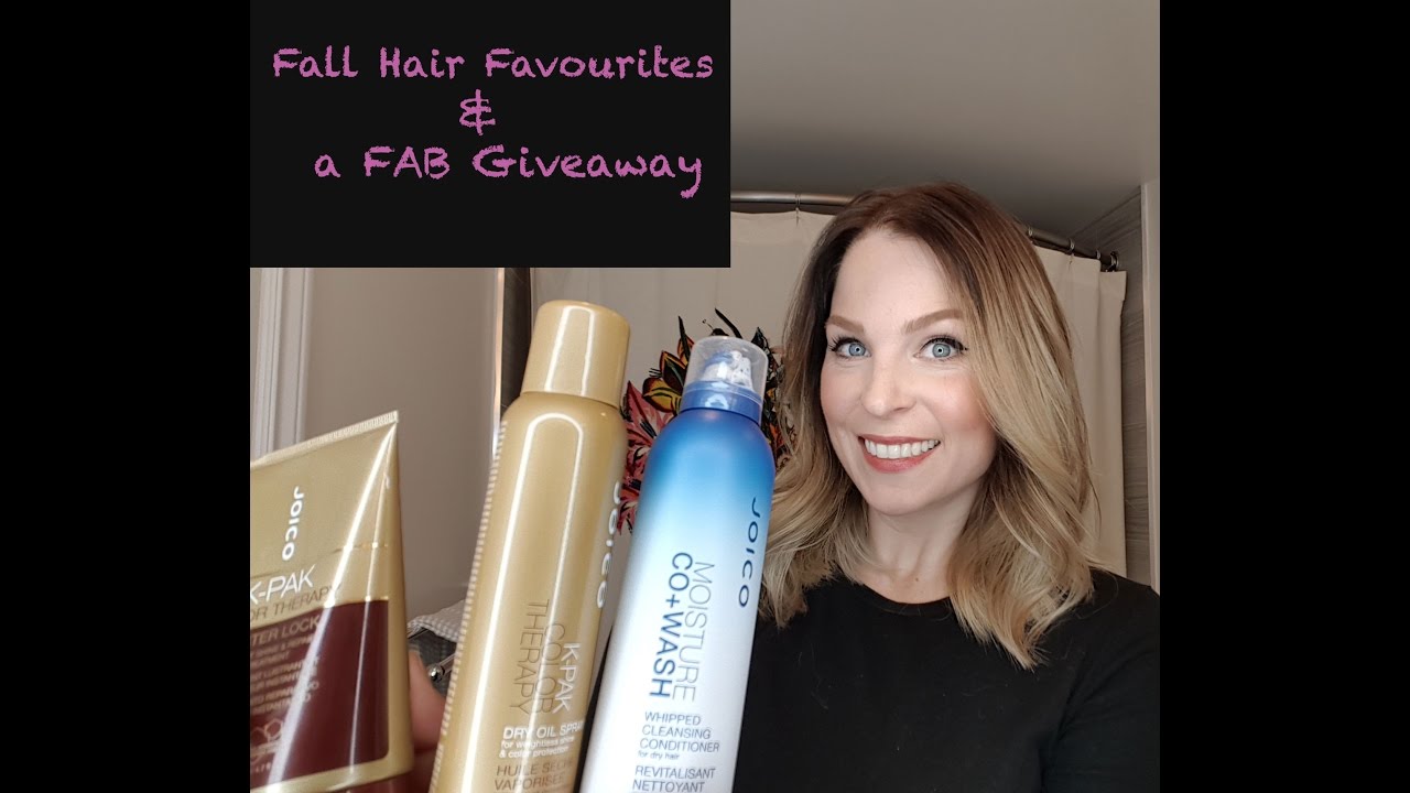 Fall Hair Saves & a Joico Giveaway YouTube