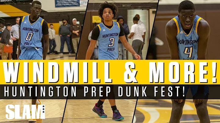 Huntington Prep puts on DUNK FEST in Cleveland! WINDMILL & more