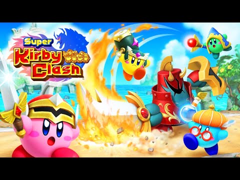 Super Kirby Clash - Full Game 100% Walkthrough