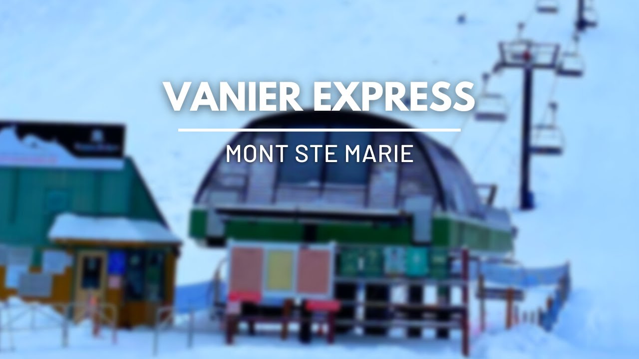 Vanier Express (Poma Detachable Quad) - Mont Ste Marie