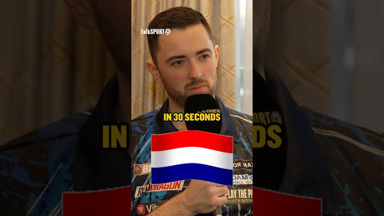 How many DUTCH darts players can you name? | Luke Humphries