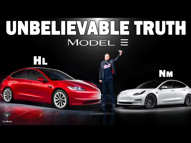 Tesla Model 3 VS Tesla Model 3 Highland 