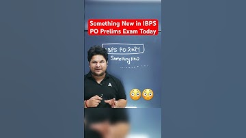 😳 Something New in IBPS PO Prelims Exam Today 😳 #ibps #ibpspo #adda247 #shortsfeed #shorts
