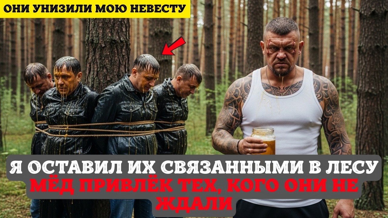 Привязал троих к деревьям, облил мёдом и уехал… Через 3 недели нашли лишь останки