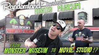 From Monster Museum to MOVIE Studio!? VIP tour with Tom Devlin!