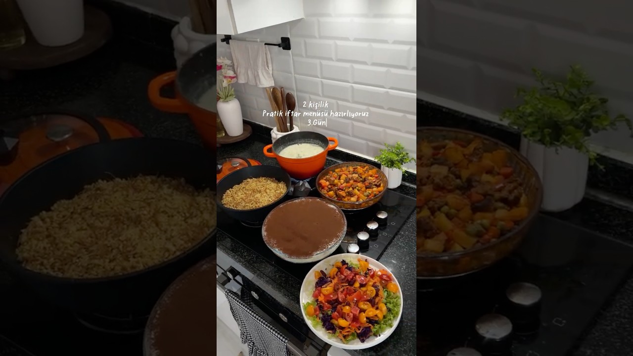 2 kişilik pratik iftar hazırlıyoruz 🤍 ayran aşı çorbası / etli fırın bezelye / tiramusi 2 kişilik pratik iftar hazırlıyoruz 🤍 ayran aşı çorbası / etli fırın bezelye / tiramusi