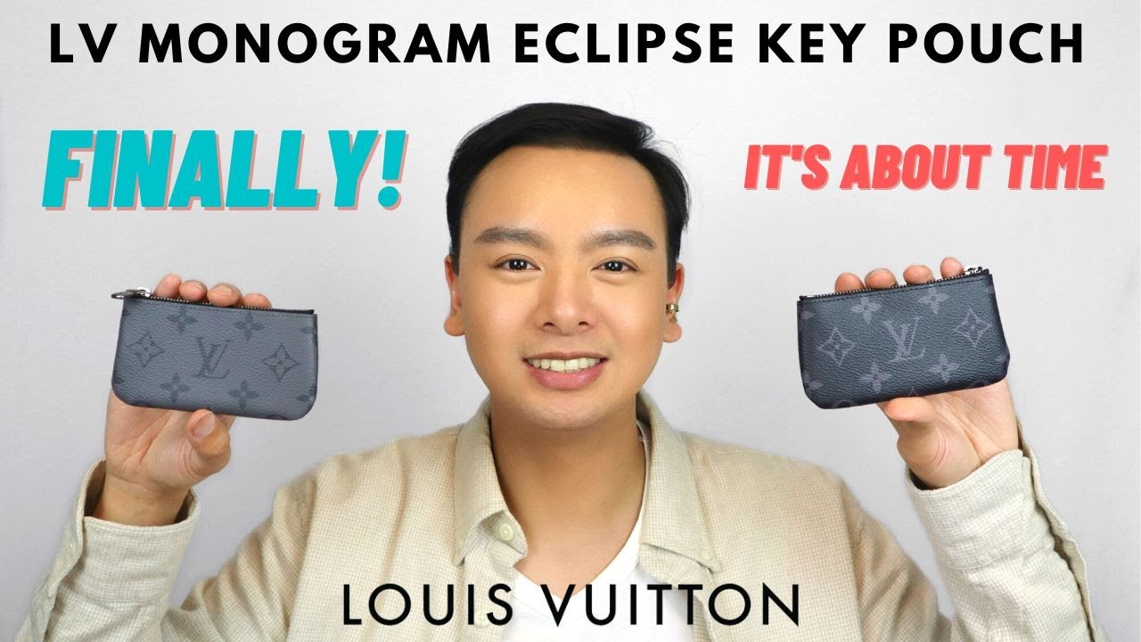 Louis Vuitton 64430 car key cles monogram eclipse unboxing 