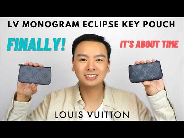 Louis Vuitton 64430 car key cles monogram eclipse unboxing 