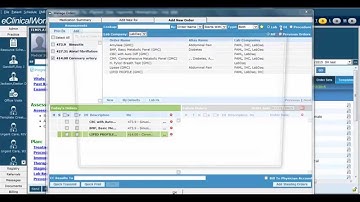 Using Favorite Labs, Imaging and Procedures in eClinicalWorks