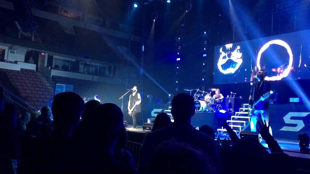 Skillet Rebirthing Live Air1 Positive Hits Tour Bakersfield, California