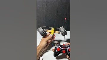 DIY RC Car 🚗 🔥 Wheel System | Homemade Remote Control Vehicle Project | Easy Science Experiment