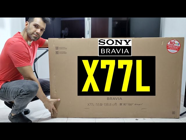 Pantalla Smart TV Sony LCD de 65 pulgadas 4 K Kd-65x77l con Google TV